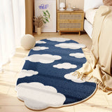 Shaped Bedroom Carpet Comfortable Soft Modern Home Decoration Aesthetics Cloud Balcony Rug Corridor Rugs tapete