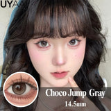 Contact Lenses Cosmetics Lenses Choco Jump Series Eye Color Lens Beauty Black contacts Woman Accesories Natual  Brown lens