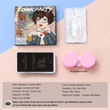 1Pair Color Contact Lenses For Eyes Anime Cosplay Colored Lenses Yellow Multicolored Lenses Contact Lens Beauty Pupils