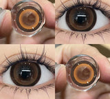 2pcs/Pair Korean Color Contact Lenses For Eyes Myopia Lenses Fashion Natural Beauty Pupil Student Cosmetic Contact Lens