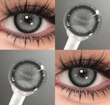 1 pair Fashion Makeup Beauty Contacts Lenses Soft Yearly Blue Green Contacts Eyes Color Lenses Colored Soft Lens Pupils