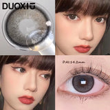 1Pair Color Contacts Lenses Myopic Prescription -0.00to-8.00 Beauty Pupils Brown High Quality Purple Lens Fast Shipping