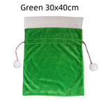 Christmas Velvet Santa Bags 20 x 28 Inch Large Santa Gift Sack with Drawstring Christmas Gift Presents Bags for Xmas Present Toy