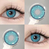 1Pair Natural Myopia Color Contact Lenses Beauty Eyes Brown Pupils High Quality Yearly Use Lenses Contact Cosmetics
