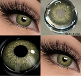 2pcs Hot Fashion Contact Lenses for Eyes Color Gray Pupils Korean Natural Brown Lenses Blue Contact Lens Soft Cosmetic