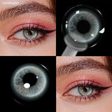 Colored Contact Lenses Lalens Viva Brown Blue Glacier Black Green Color Contacts Eye Lens Eyes Half Year 2Pcs