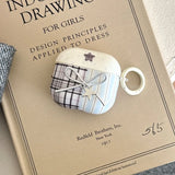 New Ribbon DIY Bow Silicone Case for Apple AirPods 1 2 3 4 Pro 2 3nd Generation Wireless Bluetooth Earphone Charging Box Cover