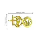 1PCS Punk Hip Hop Hollow Heart Star Teeth Caps For Women Men Vintage Tooth Grills Jewelry Accessories
