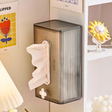 Punch-Free Creative Tissue Box Wall-Mounted Paper Towel Napkin Storage Box Household Kitchen Bathroom Paper Organizer