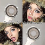 2pcs Hot Sale Natural Color Contact Lenses for Eyes Myopia 0~-8.00 Degree Korean Lenses Beauty Grey Eye Contacts Lens