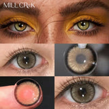 2Pcs Myopia Color Contact Lenses for Eyes with Diopters High Quality Beautiful Pupil Eyes Makeup Lens Fast Shipping