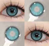 New 1Day Color contact Lenses Viviring Super Nature Pupils with Prescription Myopia Lenses Degree 0~-8.00 for Asian