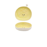 Ceramic Plate Cute Bread Seasoning Dish Underglaze Color Good-looking Dish Household Sauce Dish