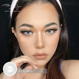 Gray Color Contact Lenses |   Enchanting Bright Tone Beauty Lens |   14.2mm Soft Annual Reusable Cosmetic Lenses 2Pcs