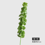 5Pcs/lot Faux 42 Heads Elephant Ear Leaf Plant Garde Wedding Decor Flower Arrangement Home Accessories Party Fake Green Plants