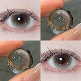 2Pcs Yearly Colored Contact Soft Circular Lenses Power Beauty Pupil Eyes Makeup Blue Natural Fast Shipping Hot Selling