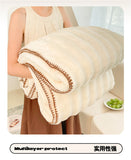 Throw Blankets for Couch Gift for Girls Women Comfortable Plush Cozy Faux Rabbit Fur Warm Fleece Soft Sofa Cover Blanket Camping