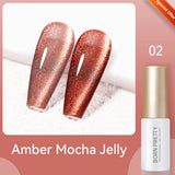 10ml Green Shadowstar Bamboo Cat Magnetic Gel Nail Polish Fruit Series  Soak Off UV LED Nail Art Salon DIY Manicure