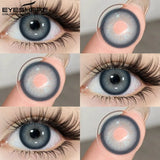 1pair Colored Contact Lenses for Big Eyes Blue Beauty Pupils Gray Eye Lenses Brown Eye Contacts fashion Green Lenses