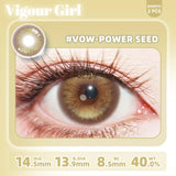 2pcs Half-Yearly Colored Contacts Big Diameter High Moisture Soft Lenses for Women Cosplay Halloween