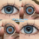 1 Pair/2pcs Lenses Blue Series Beauty Contact Lenses for Eyes Comestics Natural Pupil Eye Color Lens Myopia Brown Lenses