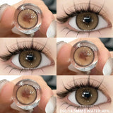 1Pair New Colored Contact Lenses for Eyes Natural Contact Lenses Blue Eye Lens Green Lenses Yearly Brown Eye Contacts