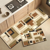 Kitchen Rugs Imitation Hemp Rope Weave Texture Carpet Anti-fouling Washable Pvc Floor Mat Long Strip Runner Anti-slip Mats
