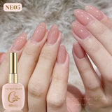 15ml Jelly Pink Summer and Spring Gel Nail Polish Semi Permanent UV Gel Polish All For Manicure Soak Off Vernish