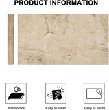 Vinyl Imitation Cement Pattern Decor Contact Paper for Living Room Wall Self Adhesive Waterproof Wallpaper Removable Stickers