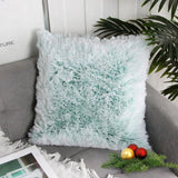 Luxury Faux Fur Throw Pillow Cover Super Soft Cushion Case for Sofa Bed  Living Room Fluffy Cushion Cover 45x45 CM Home Decro