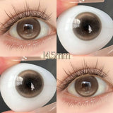 Light Brown/Black/Smoky Gray/Pink Natural Colored Contact Lenses For Women High Moisture Soft Blue Contact Lenses