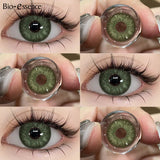 1 Pair Halloween Colored Contact Lenses for Cosplay Eyes Natural Brown Lenses Beauty Fashion Red lense Blue Lenses