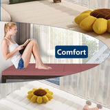 Custom Thick Bench Cushions Teddy Velvet Cushions Indoor Non Slip Seat Cushions Sofa Balcony Sofas Seat Pads Bay Window Cushions