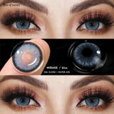1 Pair Colored Contact Lenses Pupils Fashion Brown Lenses for Makeup Cosplay Lenses High Quality Natural Pupils Year