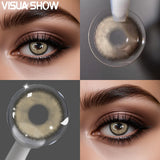 1 Pair Natural Beauty Eyes Colored Contact Lenses Small Pupil 12-Month Disposable Cosmetics Lenses Color Contacts