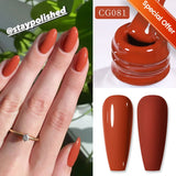 10ml Purple Red Series Gel Nail Polish Winter Dark Purple Nail Art Varnish Semi Permanent Soak Off UV LED Gel