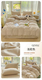 Solid Color Bedding Set Kids Twin Full Queen Size Washed Cotton Single Couple Duvet Cover Set Quilt Cover Pillowcases Bed Linen