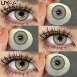 NEW Color Contact Lenses iD Series Beauty Blue Pupils Natural Brown Contacts Soft Colorful Lens Makeup Eyes Green Lenses