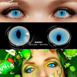 Cosplay Color Contact Lenses for Eyes Yearly Makeup Halloween Beauty Contact Lenses Eye Cosmetic Color Lens Eyes