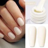 10ml Red Series Gel Nail Polish Winter Dark Red Glitter Nail Art Varnish Semi Permanent Soak Off UV LED Gel