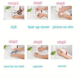 1 Sheet Ear Tattoo Sticker Waterproof Long Lasting Arm Party Temporary Tattoo