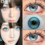 1pair New Colored Contact Lenses for Eyes Bestseller Beautiful Pupil Lentes Yearly Fast