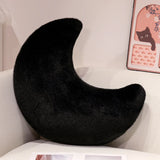 Moon Throw Pillows Soft Moon Shaped Pillows Plush Floor Cushions Middle Eastern Muslim Festival Home Bedroom Eid Al Fitr