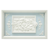 European Style 3D Embossed Ceiling Mural Wallpaper Modern White Gypsum Flowers Photo Wall Paper Living Room Hotel Ceiling Fresco