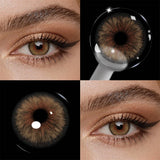 Colored Contact Lenses Lalens Brown Green Gray Color Contacts Eye Lens Eyes 1 Day Daily Disposable 10Pcs