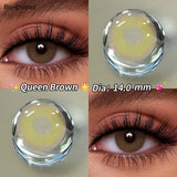 1 Pair Colored Contact Lenses for Eyes Natural Eye Pupils Contact Blue Lenses Green Lenses Fashion Lenses 2PCS