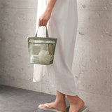 Mesh makeup toiletry storage bags handbags portable travel washing body shower tools organizer hanging cosmetic organizer pouch
