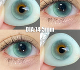 Color Contact Lenses 2Pcs New Product Myopia Degree 0 to -8.00 Cosplay Anime Purple Green Lenses Soft Lens