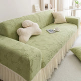 Elastic Jacquard Sofa Protection Cover Stretch Couch Cover Sectional L Shape Slipcover Corner Case for Living Room 1/2/3/4 Seat
