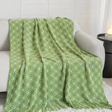 Nordic Decoration Throw Blanket Geometry Sofa Cover Homestay Living Room Knitted Blanket Hotel Bed End Towel Leisure Shawl Warm